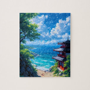 Midori to Umi no Michi  Jigsaw Puzzle