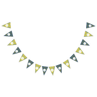 Midsommar - Traditional Swedish Midsummer Bunting Flags
