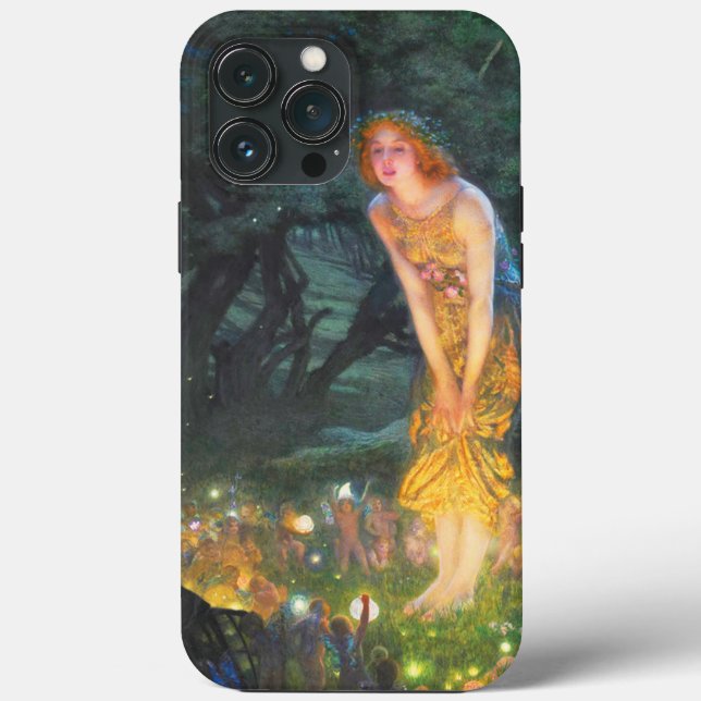 Midsummer Eve (1908) by Edward Robert Hughes Case-Mate iPhone Case (Back)