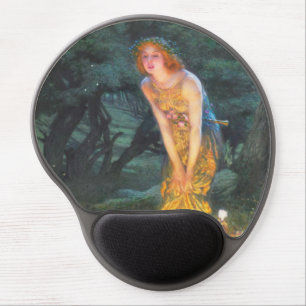 Midsummer Eve (1908) by Edward Robert Hughes Gel Mouse Pad