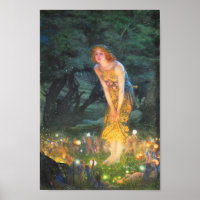 Midsummer Eve (1908) by Edward Robert Hughes