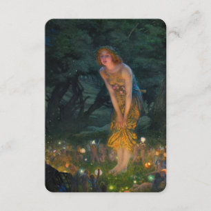 Midsummer Eve by Edward Robert Hughes Enclosure Card