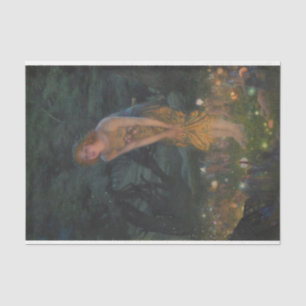 Midsummer Eve (by Edward Robert Hughes) Tissue Paper
