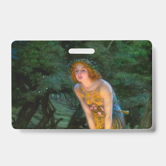 Midsummer Eve Edward Robert Hughes Badge (Front)