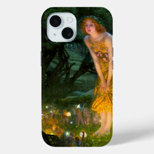Midsummer Eve Edward Robert Hughes iPhone 15 Case
