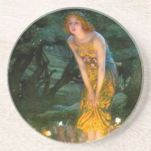 Midsummer Eve Edward Robert Hughes Coaster