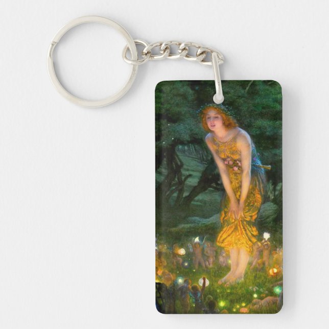 Midsummer Eve Edward Robert Hughes Keychain (Front)