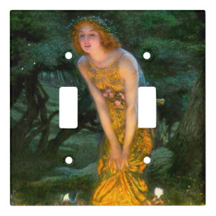 Midsummer Eve Edward Robert Hughes Light Switch Cover