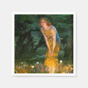 Midsummer Eve Edward Robert Hughes Napkins