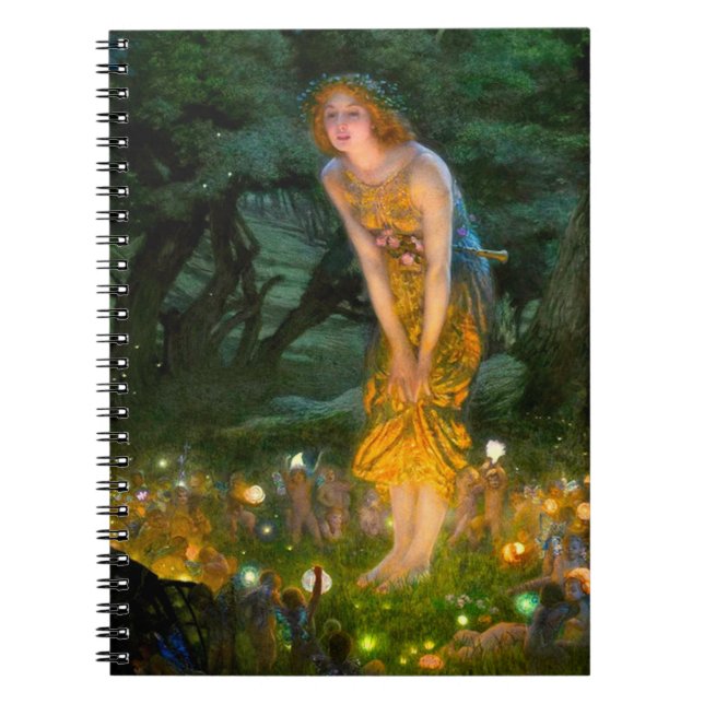 Midsummer Eve Edward Robert Hughes Notebook (Front)