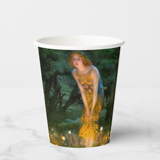 Midsummer Eve Edward Robert Hughes Paper Cups (Front)