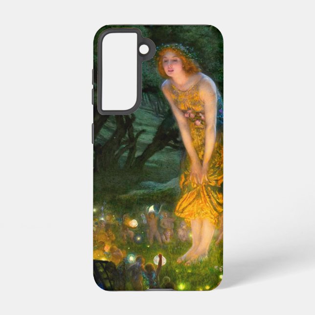 Midsummer Eve Edward Robert Hughes Samsung Galaxy Case (Back)