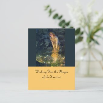 Midsummer Eve Fairy Circle Postcard | Zazzle