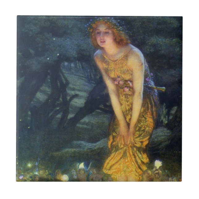 Midsummer Eve Fairy Dance Tile (Front)