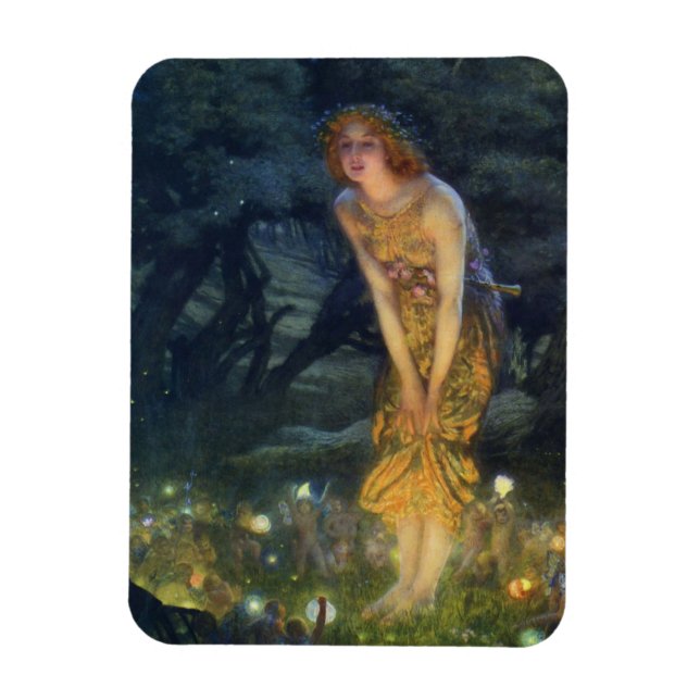 Midsummer Eve Fine Art Magnet (Vertical)