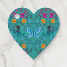 Midsummer Fairy Botanical Favor Tags