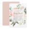Midsummer Floral Baby Shower Invitation