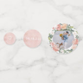 Midsummer Floral Bridal Shower Confetti (Backs)