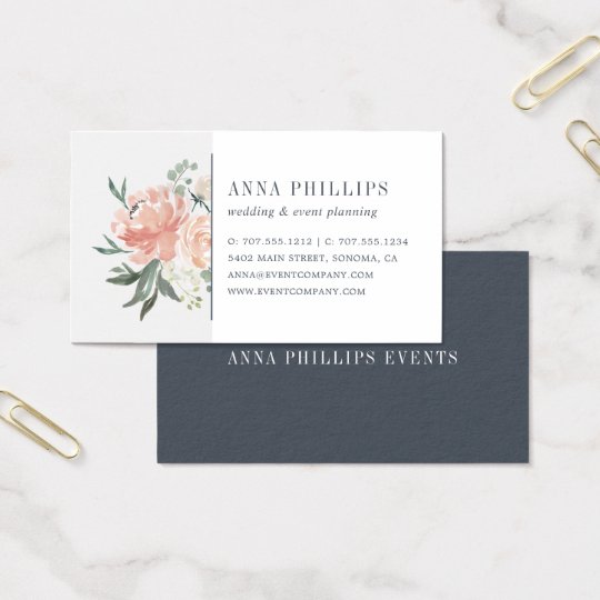 Business Cards Wedding Planner Wedding Business Card Templates Canva