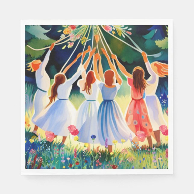 Midsummer Joy Napkins (Front)