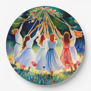 Midsummer Joy Paper Plates