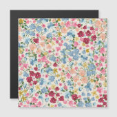 Midsummer meadow, blooming plant pattern. (Front/Back)