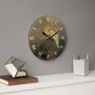 Midsummer Night by Grimshaw, Vintage Victorian Art Large Clock