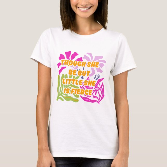Midsummer Night’s Dream Quote  Feminist Literary  T-Shirt (Front)