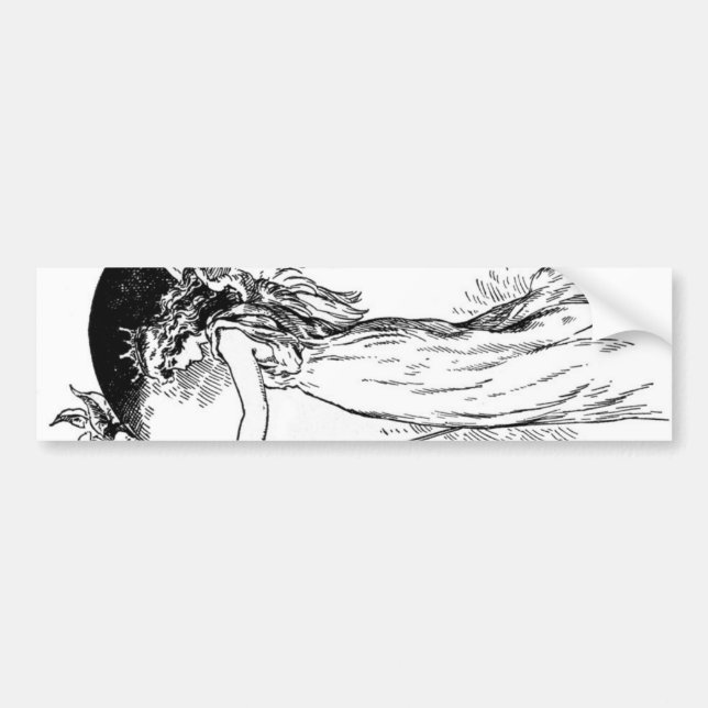 Midsummer Night's Dream Bookmark Bumper Sticker (Front)