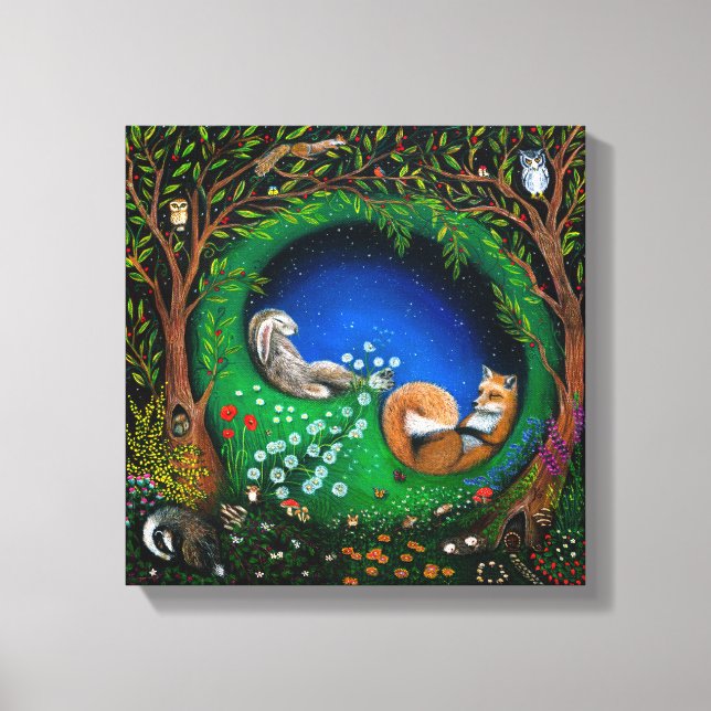 Midsummer Night's Dream Canvas Print (Front)