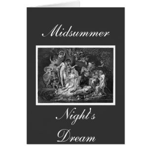 Midsummer Night's Dream Cards