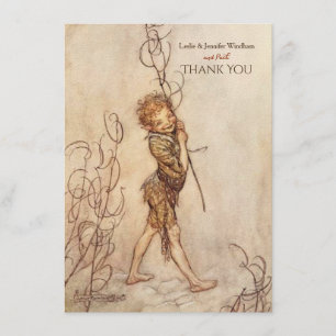 Midsummer Night's Dream Personalized Thank You Card