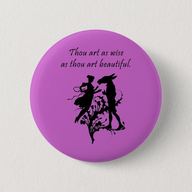 Midsummer Night's Dream Pinback Button (Front)