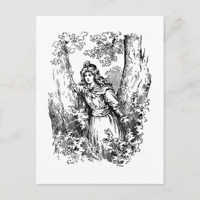 Midsummer Night's Dream Postcard (Front)