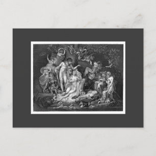 Midsummer Night's Dream Postcard