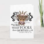 Midsummer Night's Dream Quote Card