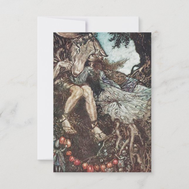 Midsummer Night's Dream RSVP Card (Front)