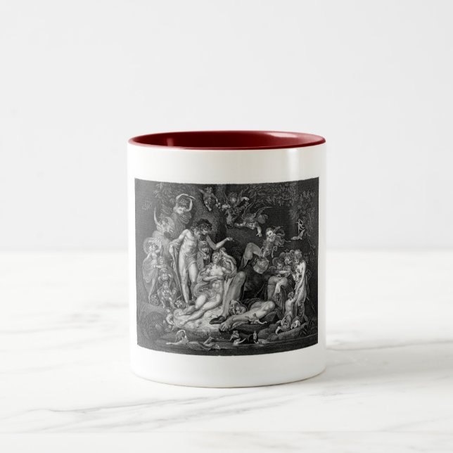Midsummer Night's Dream Two-Tone Coffee Mug (Center)