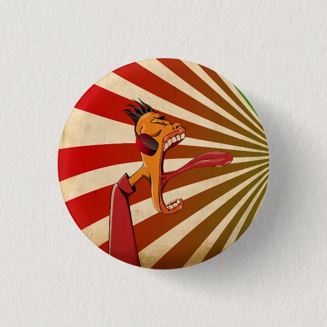 Midsummer Scream Button (Front)