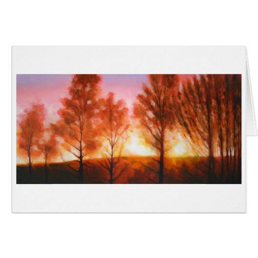 Midsummer Sunset Cards (Front Horizontal)