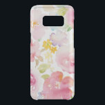 Midsummer | Watercolor Pink Floral Uncommon Samsung Galaxy S8 Case<br><div class="desc">This watercolor print features soft pink flowers | Danhui Nai</div>