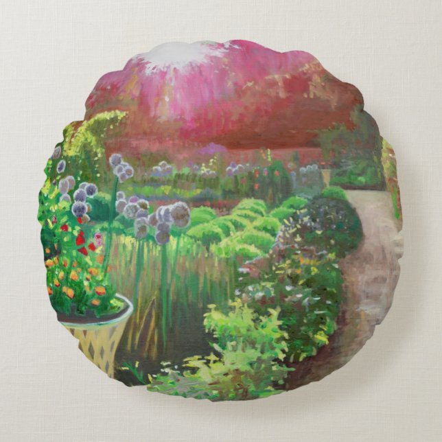 Midsummer's eve 2013 round pillow (Front)