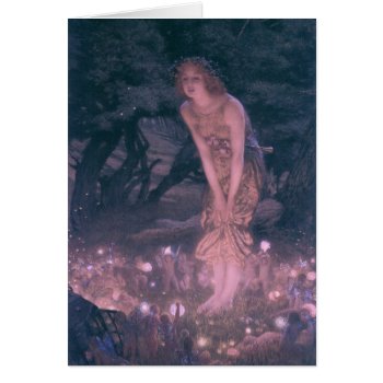 Midsummer's Eve Fairy By Edward Hughes by LeAnnS123 at Zazzle