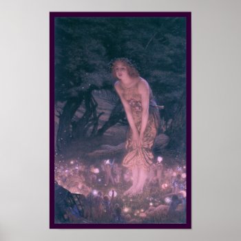 Midsummer's Eve Fairy Print by LeAnnS123 at Zazzle