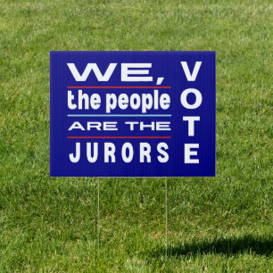 Midterm Elections 2026 Democrats The People Vote Sign