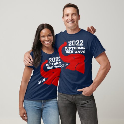 MIDTERMS 2022 RED WAVE T_Shirt