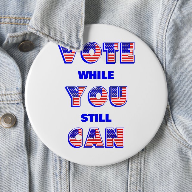 Midterms 2026 Voting Button (In Situ)