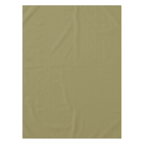 Midtone Olive Green Yellow Solid Color SW 6418 Tablecloth