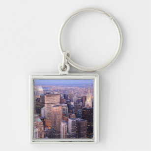 Midtown and Upper East Side Keychain