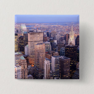 Midtown and Upper East Side Pinback Button